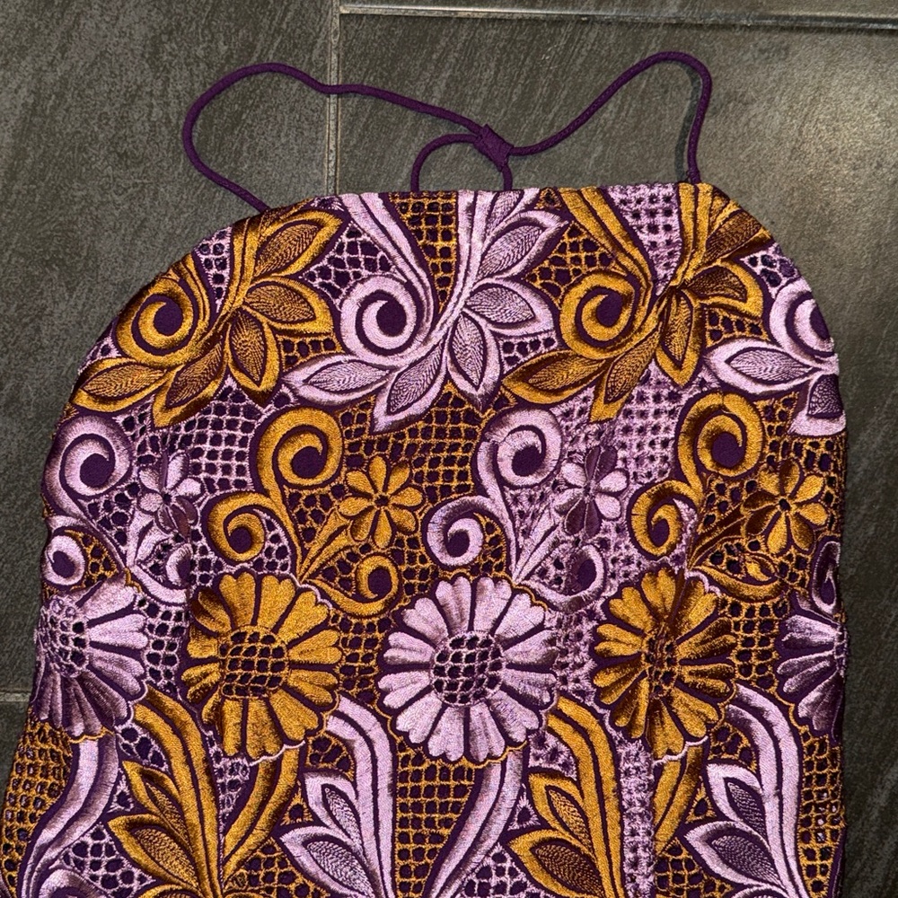 Anthropologie Embroidered Mini Dress - Picture 7 of 13